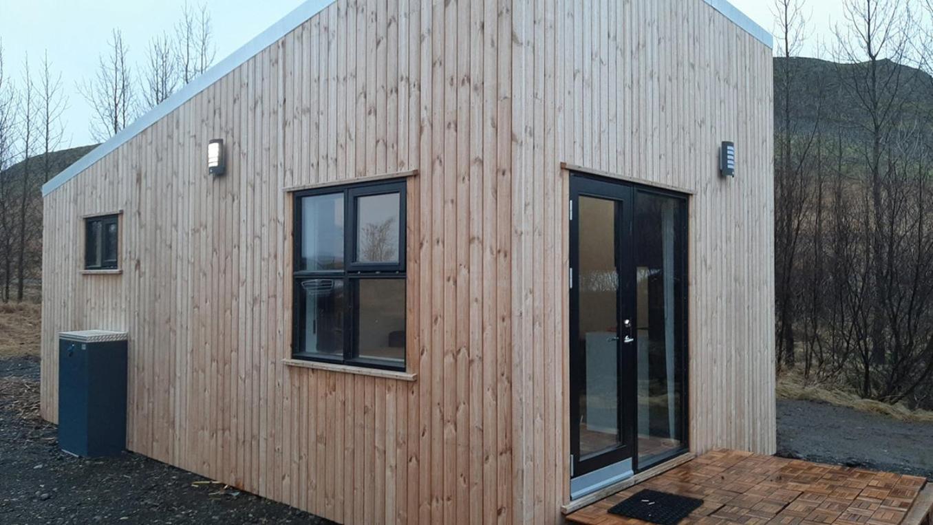 Arngrimslundur Cottages Fludir Exterior foto