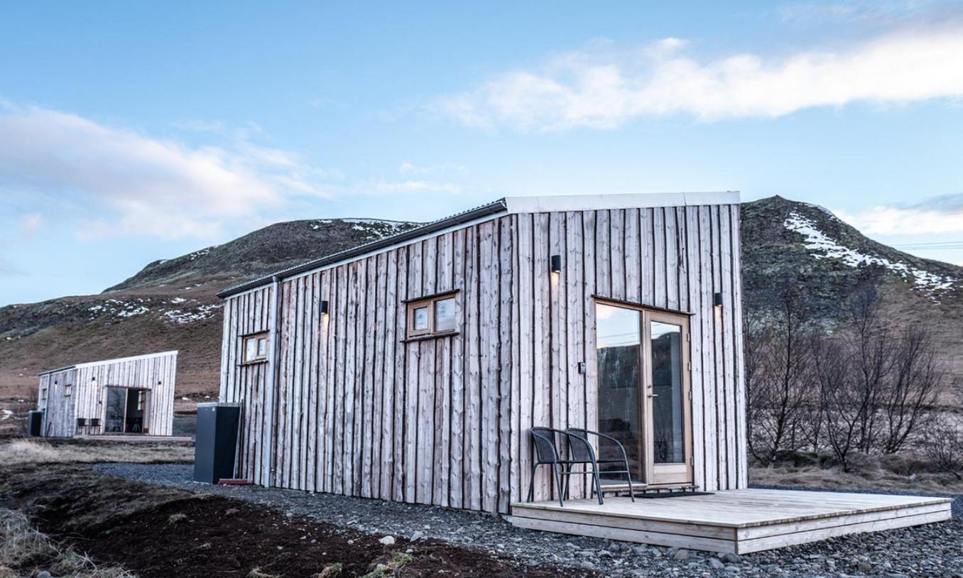 Arngrimslundur Cottages Fludir Exterior foto