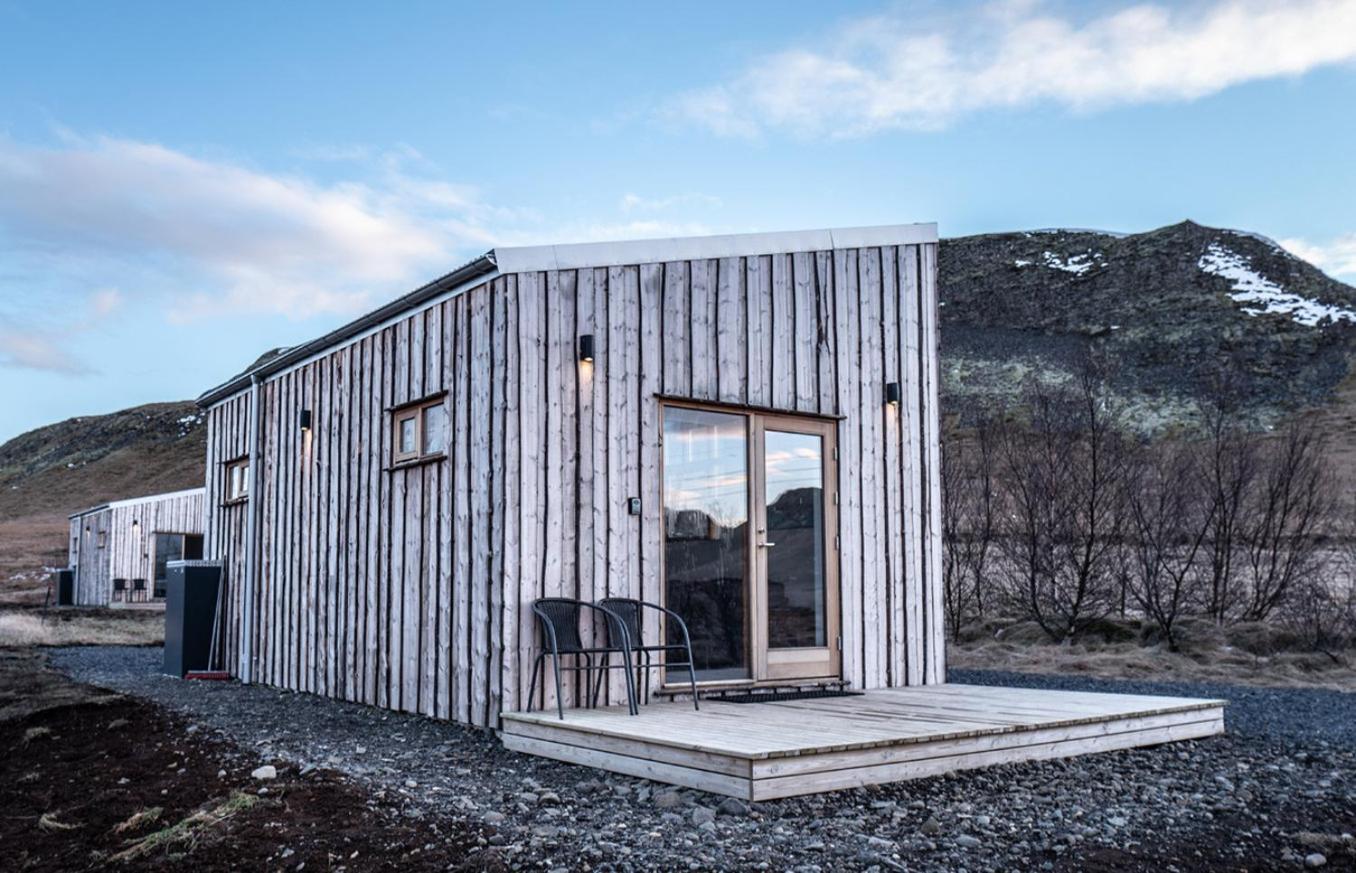 Arngrimslundur Cottages Fludir Exterior foto