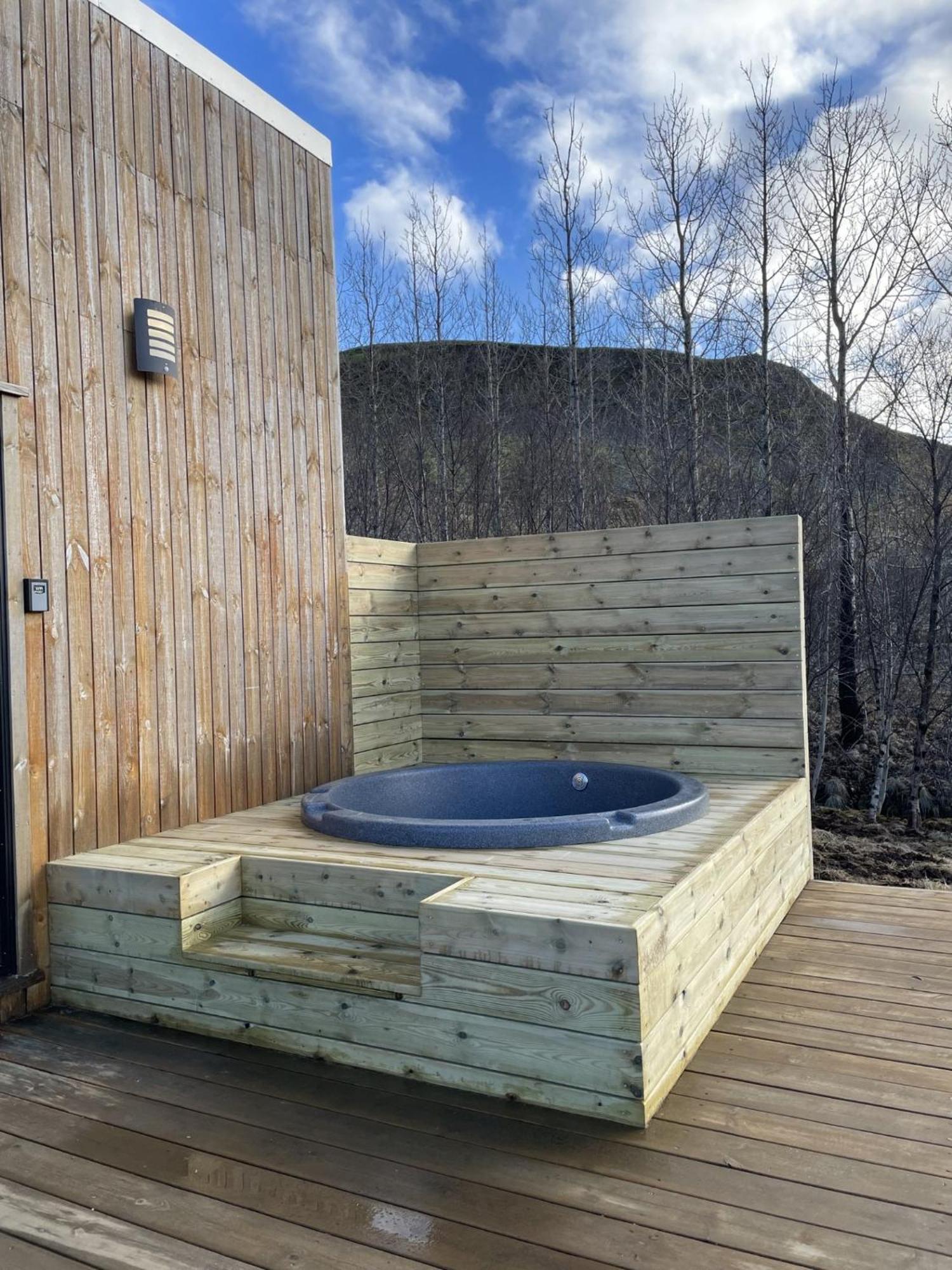 Arngrimslundur Cottages Fludir Exterior foto