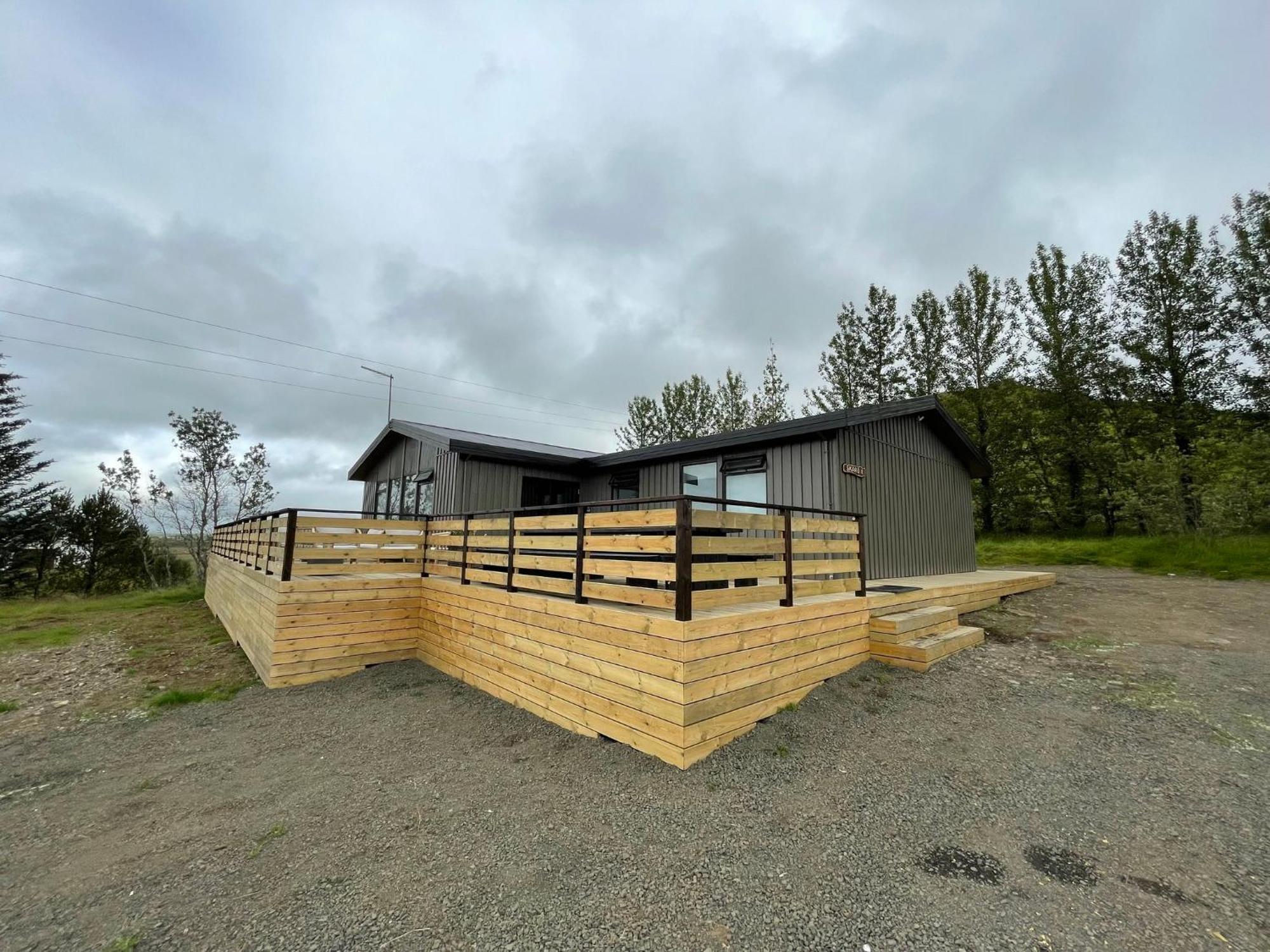Arngrimslundur Cottages Fludir Exterior foto